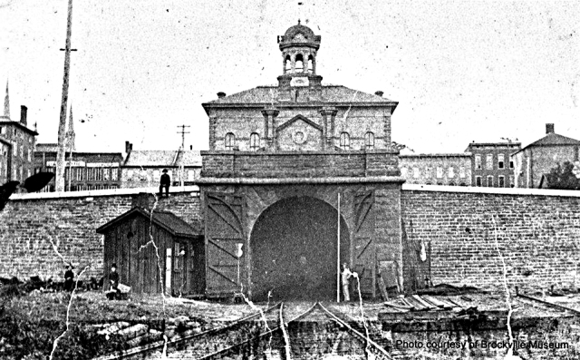 Brockville Railway Tunnel, circa 1895. Brockville Railway Tunnel, circa 1895.
