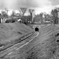 Gorge property north of Canada's First Railway Tunnel, circa May 1951 (photo from the Brockville Mus